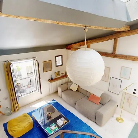 Charming Loft By Canal Saint Martin Apartamento Paris