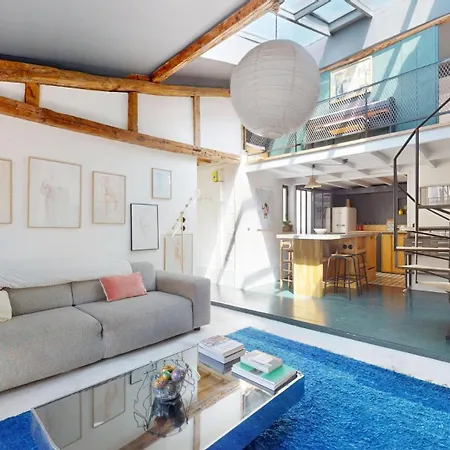 Charming Loft By Canal Saint Martin * Paris
