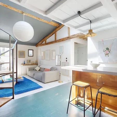 Apartament Charming Loft By Canal Saint Martin *