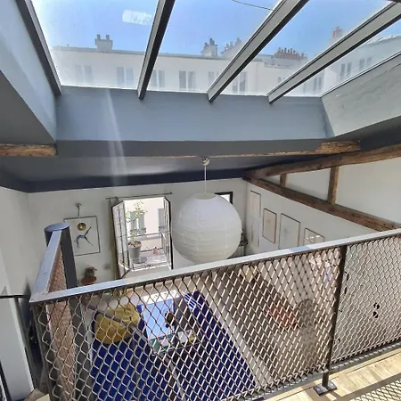 Apartment Charming Loft By Canal Saint Martin *